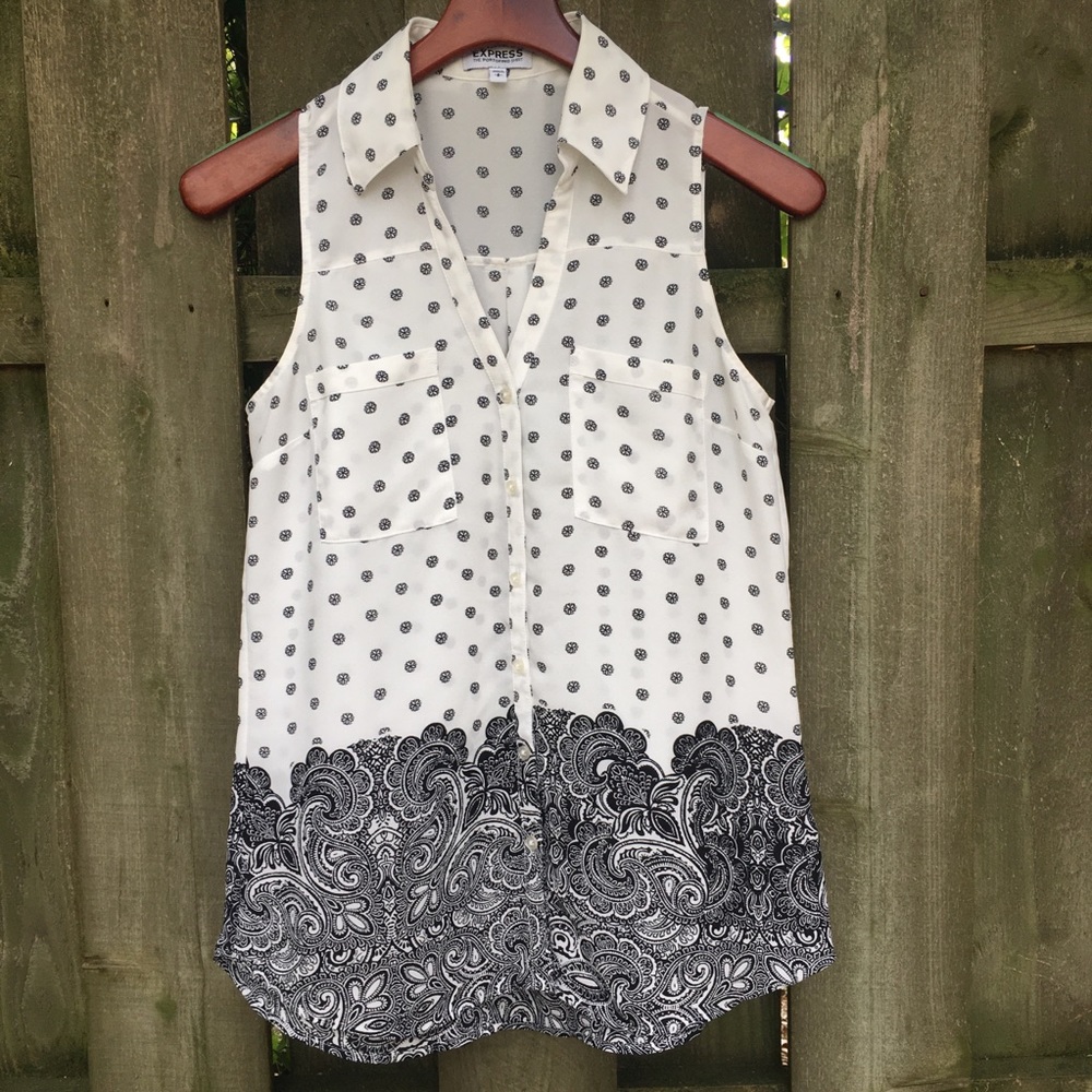 EXPRESS (Portofino) Sleeveless Blouse